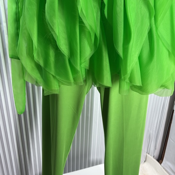 Vibrant Green Jumpsuit - Picture 7 of 13